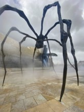 Bilbao, Spain, October 23, 2025: Guggenheim Museum of modern and contemporary art in Bilbao, Spain