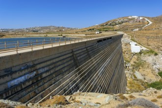 Mykonos, Cyclades, Greece — Marathi Dam, Mykonos Municipal Water Supply and Sanitation Company has