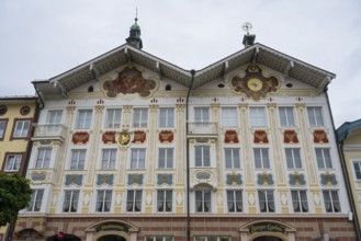 Façade of the city museum, Bürgergarten, former town hall, historic building, Marktstraße,