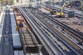New Untertürkheim parking station. As part of Stuttgart 21, train traffic is being reorganized.