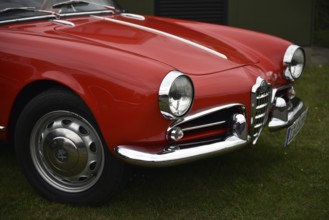 Alfa-Romeo Giulietta at classic car meeting in Büsum, Schleswig-Holstein, Germany