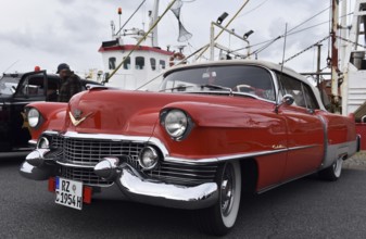 Cadillac Eldorado Convertible at classic car meeting in Büsum, Schleswig-Holstein, Germany