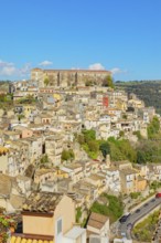 Historic town view, Ragusa Ibla, Ragusa province, Sicily, Italy