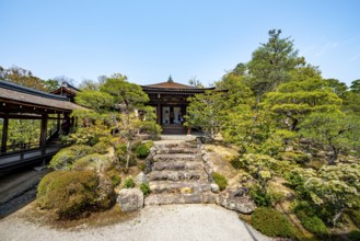 Northern Garden, Kitaniwa or Hokutei Garden, Ninna-ji Goths, Buddhist Temple Complex, Kyoto, Japan