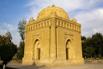 Samanid Mausoleum, a masterpiece of simplicity. Bukhara - the holy city, Uzbekistan