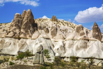 Bagildere Valley, fantastic tuff rock formations, Cappadocia, Turkey