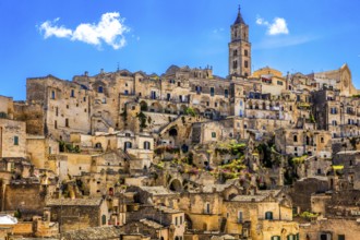 Matera with cathedral, Puglia