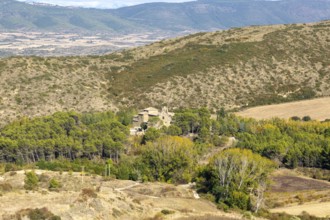 Sanctuary of Nuestra Señora de Valentuñana monastery, Sos del Rey Catolico, Cinco Villas district,