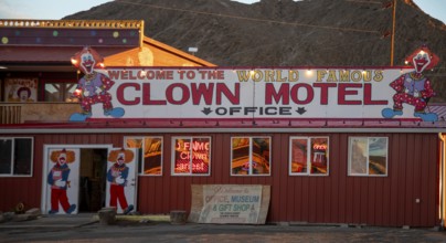 Tonopah, Nevada - The famous Clown Motel