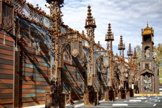 Beatty, Nevada - Exterior detail of the Exchange Club Casino and Coffee Shop