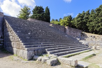 Grand staircase, Asclepieion, Latin Aesculapium, three terraces, place of worship of Asclepios, god