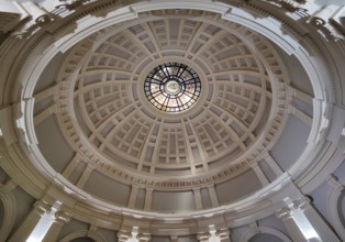 Kaiser-Wilhelms-Bad, bathhouse, interior view of entrance dome, Bad Homburg vor der Höhe, Hesse,