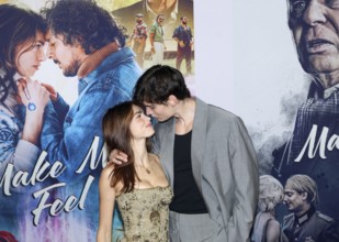 Charleen Weiss, with her boyfriend, film premiere Make Me Feel at the Zoo Palast Berlin, 29.10.2025
