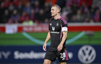 Miro Muheim Hamburger SV HSV (28) DFB-Pokal, Voith-Arena, Heidenheim, Baden-Württemberg, Germany