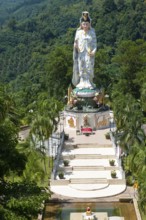 Guan Yin statue, Wat Bang Riang, Buddhist temple complex, Buddhist temple, Thap Put, Phang Nga