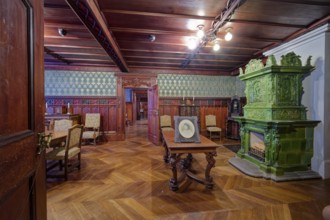 Bebenhausen Castle, former Cistercian Abbey, monastery complex, interior, OT Bebenhausen, Tübingen,