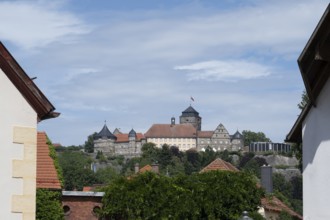 Rosenberg Fortress, Obere Altstadt, Kronach, Upper Franconia, Franconia, Bavaria, Germany