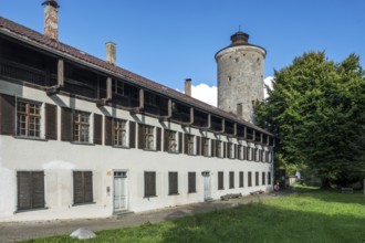 Apretur and Diebsturm, Isny, Allgäu, Baden-Württemberg, Germany