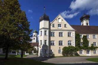 Castle in Isny, Allgäu, Baden-Württemberg, Germany