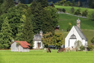 Loretto Chapels, Oberstdorf, Oberallgäu, Allgäu, Bavaria, Germany