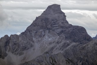 Hochvogel summit, Allgäu Alps, Allgäu, Bavaria, Germany