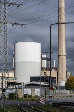 Stadtwerke Düsseldorf district heating storage plant, at the Lausward CHP plant, with a volume of