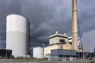 Stadtwerke Düsseldorf district heating storage plant, at the Lausward CHP plant, with a volume of