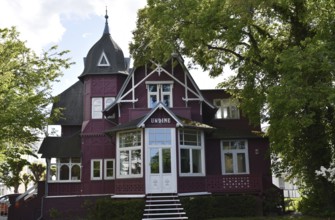 Villa Undine, spa architecture on Rügen, Mecklenburg-Vorpommern, Germany