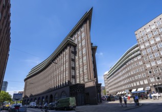Chile House, former office building, brick expressionism, architect Fritz Höger, UNESCO World