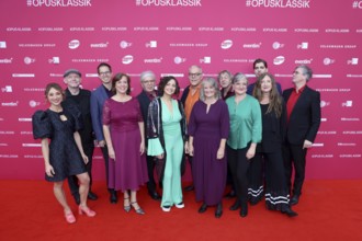The music group Lautten Compagney Berlin and Asya Fateyeva, Opus Klassik 2025, award ceremony at