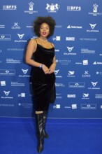 Jane Chirwa, DEUTSCHER SCHAUSPIELPREIS 2025, Red Carpet at PULLMAN BERLIN SCHWEIZERHOF, Berlin, 09
