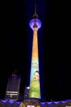 Berlin TV Tower, Taylor Swift, new album, advertising, The Life is a Showgirl, 21st BERLIN FESTIVAL