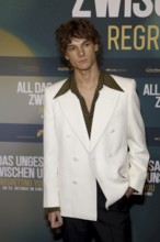 Mason Thames at a fan event for All das Ungesagte zwischen uns - Regretting You at the Zoo Palast