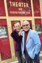 Marc Rudolf and Dennis Schönwetter at the annual press conference for the 2025/2026 season at the