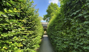 Austria, Schonbrunn Palace Imperial royal Gardens in Vienna