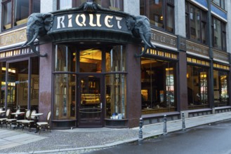 Riquet Café, coffee house, Leipzig, Saxony, Germany