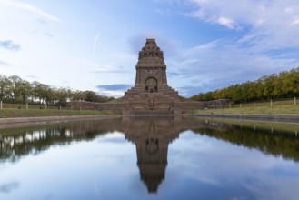 Monument to the Battle of the Nations, Lake of Tears, Leipzig, Saxony, Germany