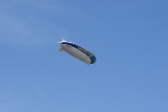Zeppelin NT, airship in the sky, Mülheim an der Ruhr, Rurgebiet, North Rhine-Westphalia, Germany