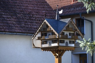 Pigeon house on a farm, Bavaria, Germany