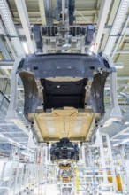 Electric car production in the assembly halls of VW in Zwickau, Zwickau, Saxony, Germany