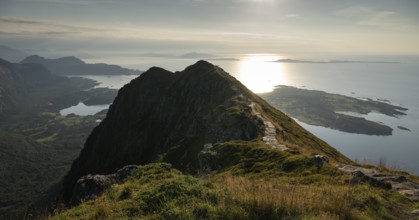 Rørsethornet stone staircase, with 3292 steps one of the longest continuous stone staircases in the