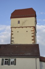 Kalkweiler Tor built 14th century, town tower, town gate, Rottenburg am Neckar, Neckar valley,