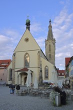 Baroque St Martin's Cathedral, Rottenburg am Neckar, Neckar Valley, Baden-Württemberg, Germany
