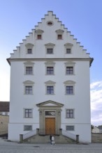 Building with stepped gable, Episcopal Ordinariate built in 1658, Rottenburg am Neckar, Neckar