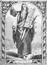 Exodus, Second Book of Moses, Moses with the tablets of the law of the Ark of the Covenant, ten