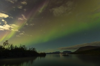 Magical Northern Lights over Abisko, Lapporten and Lake Torneträsk