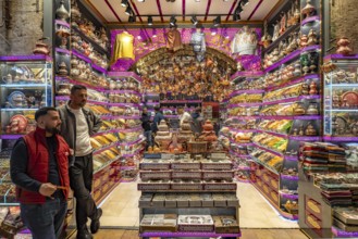 The Egyptian Bazaar Misir Çarsisi or Spice Bazaar in Eminönü, Istanbul, Turkey