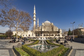 The New Mosque Yeni Camii in Istanbul, Turkey