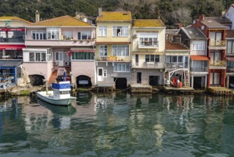 The village of Anadolu Kavagi on the Bosphorus near Istanbul, Turkey