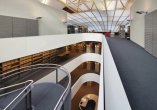 Philologische Bibliothek der Freien Universität Berlin, auch Berlin Brain genannt weil das Gebäude